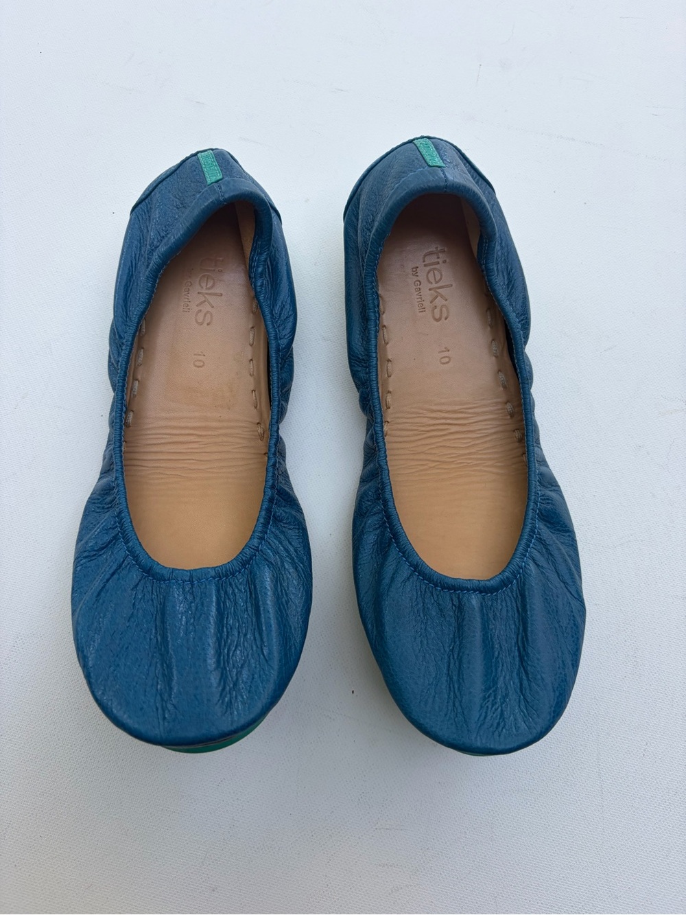 Tieks Blue Ballet Flats